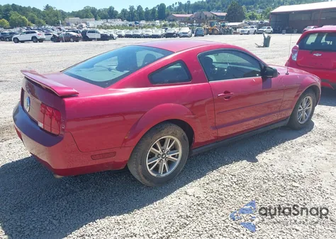 2005 Ford Mustang V6 Deluxe/V6 Premium из США, поврежденный, VIN 1ZVFT80NX55225500